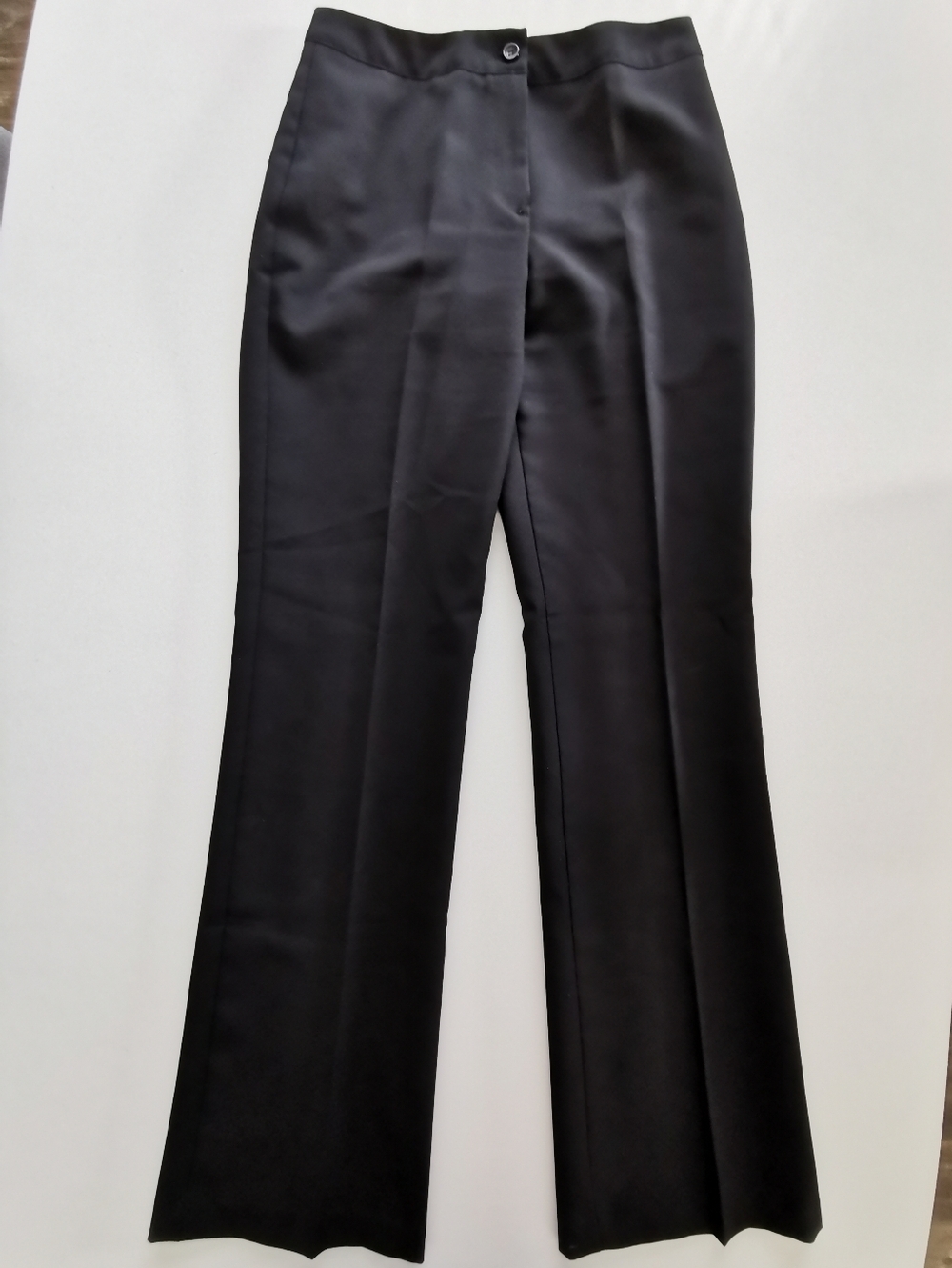Vintage Garage Black Straight-Leg Dress Pants Suit Pants Trousers Slacks